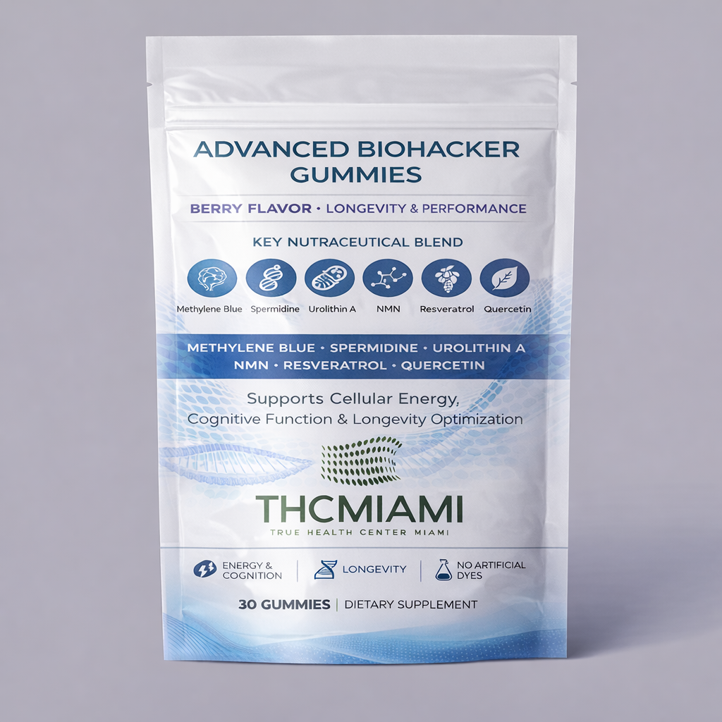 Advanced Biohacker Gummy – Berry Flavor (5%) | 30 Count
