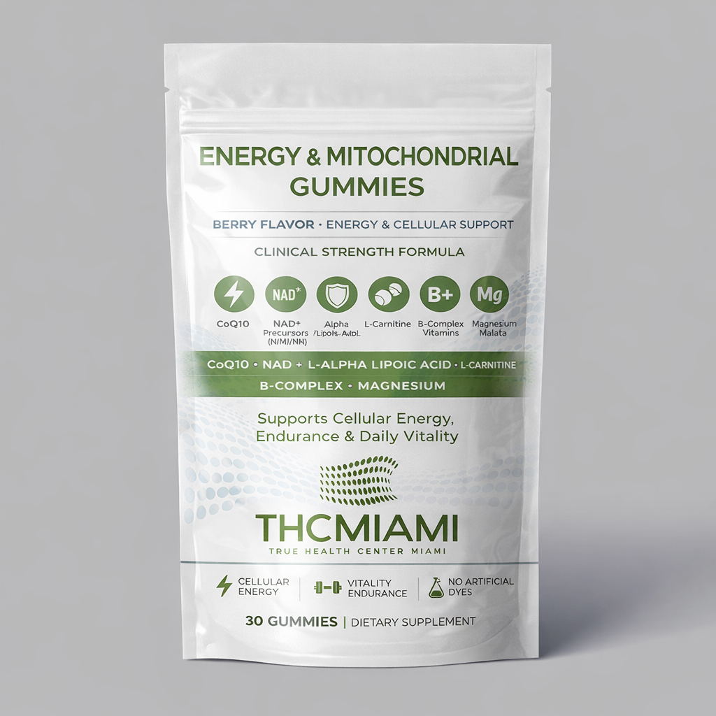 Energy & Mitochondrial Gummy – Berry Flavor (5%) | 30 Count