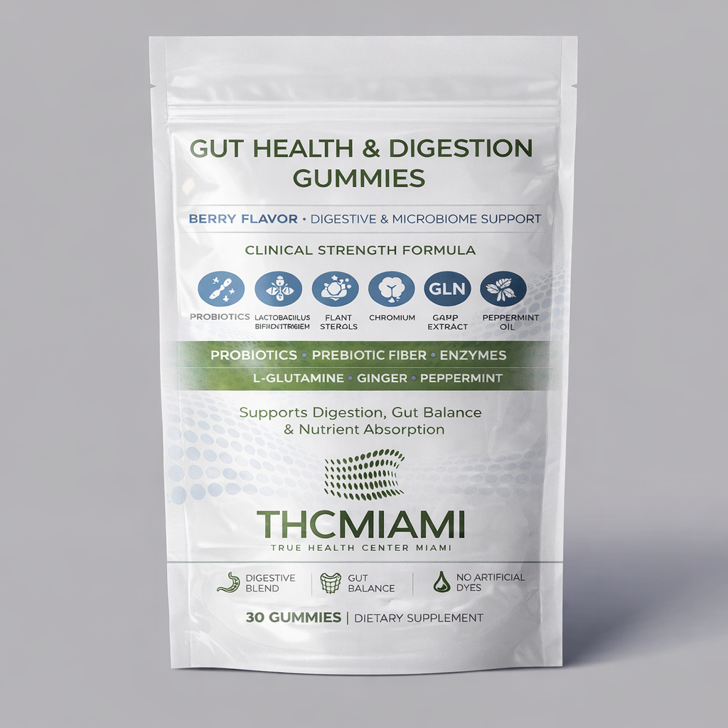 Gut Health & Digestion Gummy – Berry Flavor (5%) | 30 Count