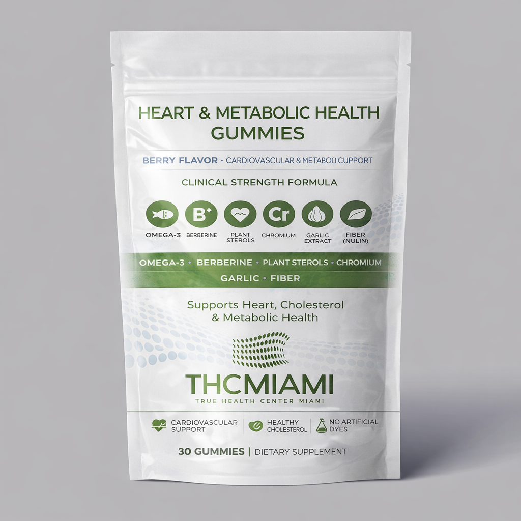 Heart & Metabolic Health Gummy – Berry Flavor (5%) | 30 Count