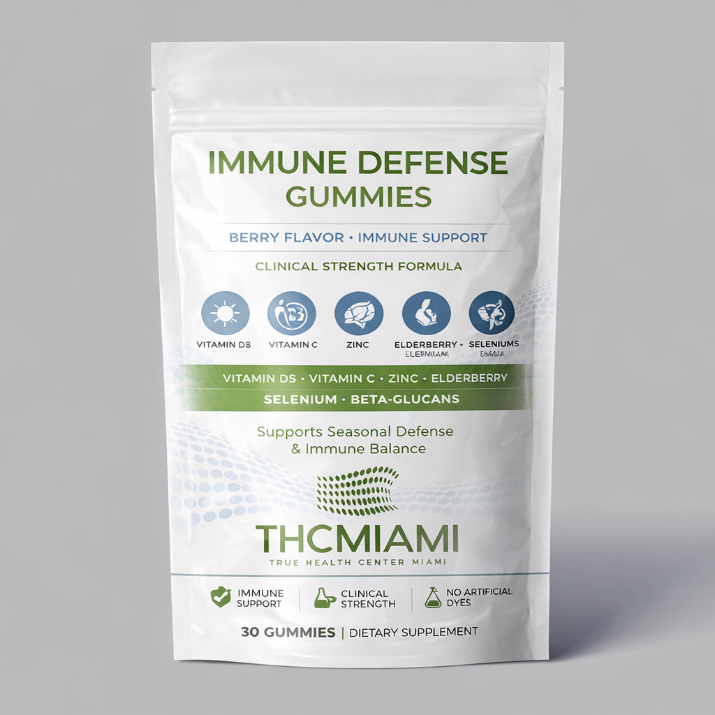 Immune Defense Gummy – Berry Flavor (5%) | 30 Count