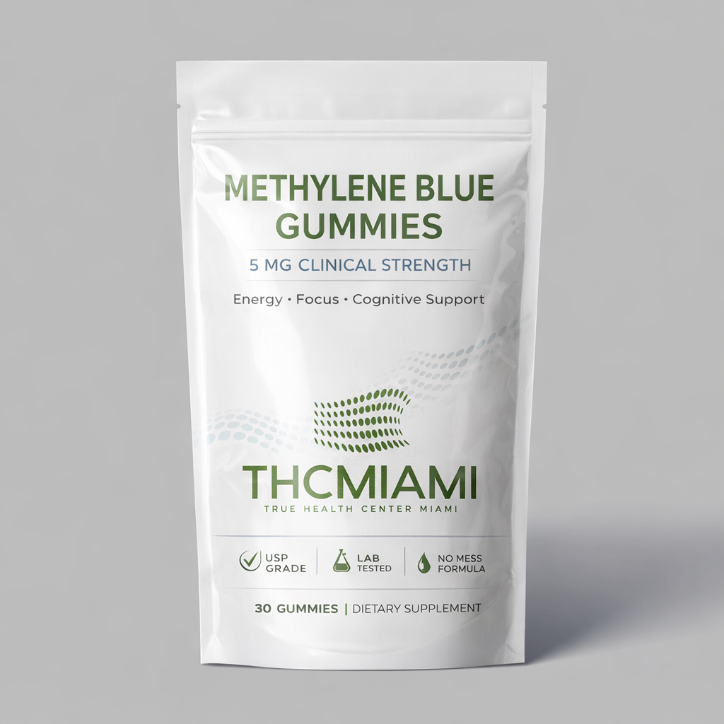 Methylene Blue Gummies – 5 mg Strength (30 Count)
