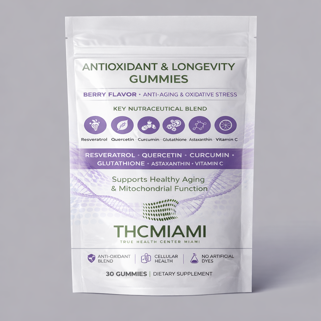 Antioxidant & Longevity Gummy – Berry Flavor (5%) | 30 Count